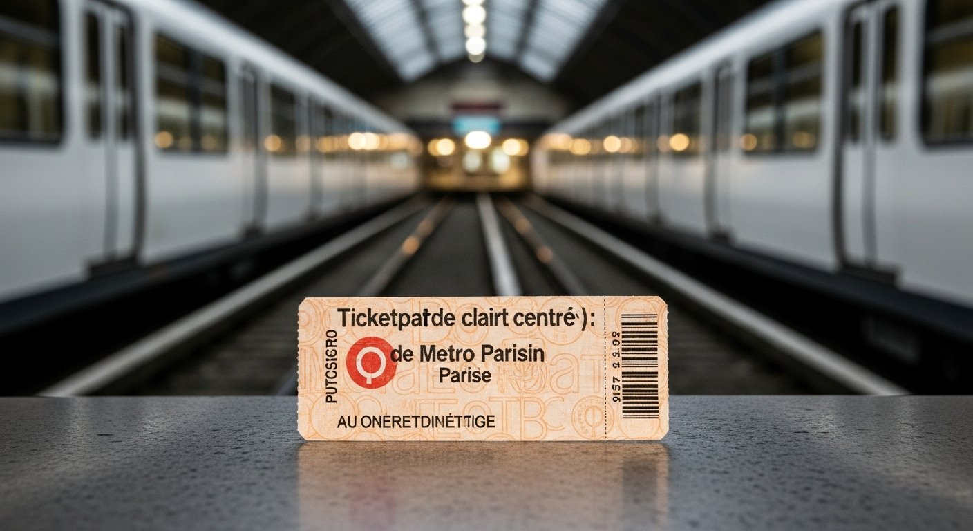 Ticket de métro parisien : après 125 ans, le carton culte tire sa révérence