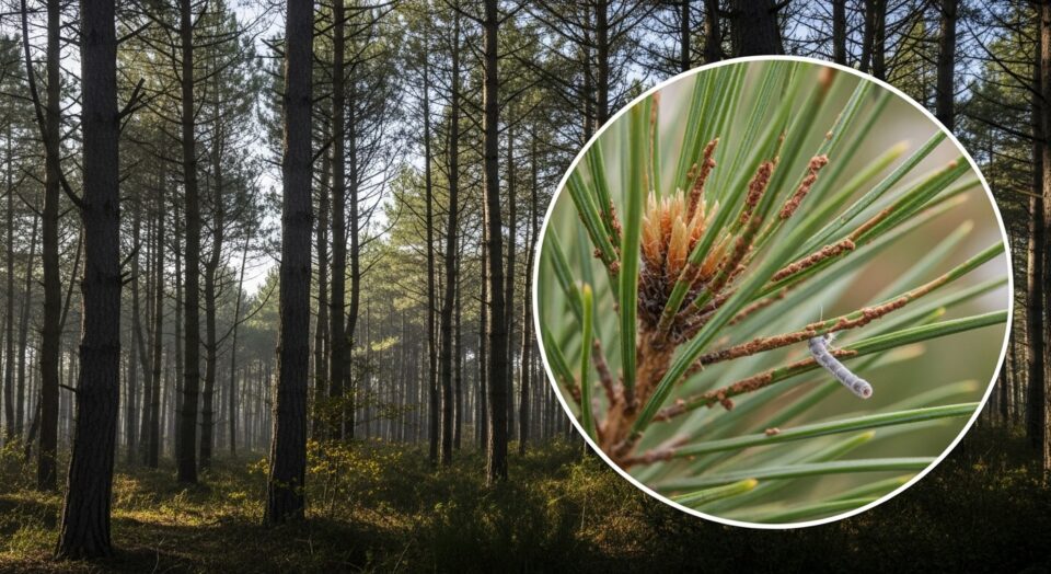 Un ver microscopique dévastateur pour les pins détecté pour la première fois en France à Seignosse