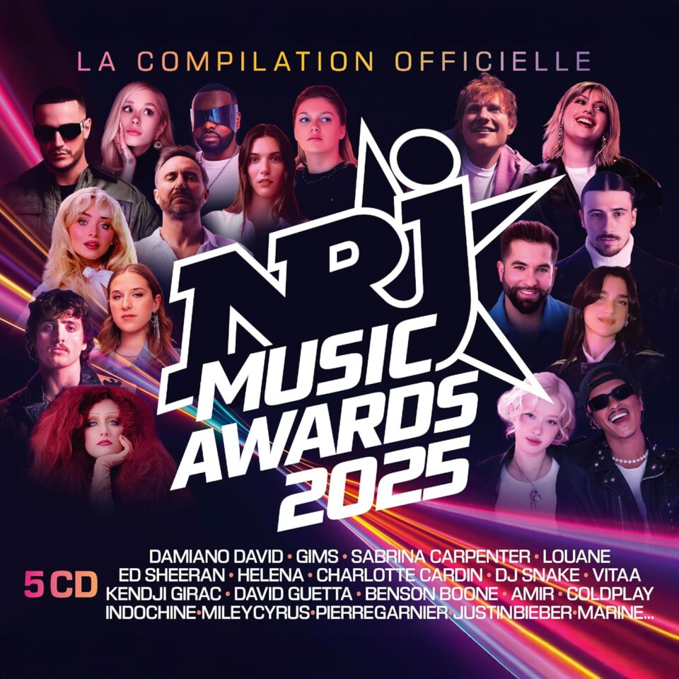 NRJ Music Awards 2025 – Version Collector : Le Bilan Musical de l&rsquo;Année en 5 CD