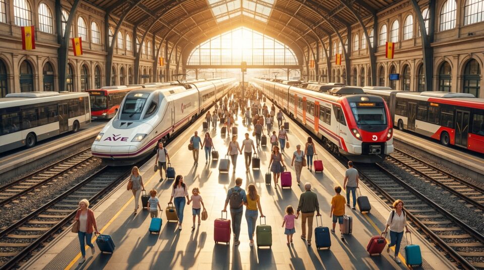 Espagne : Voyagez en illimité dans tout le pays pour 60 euros par mois