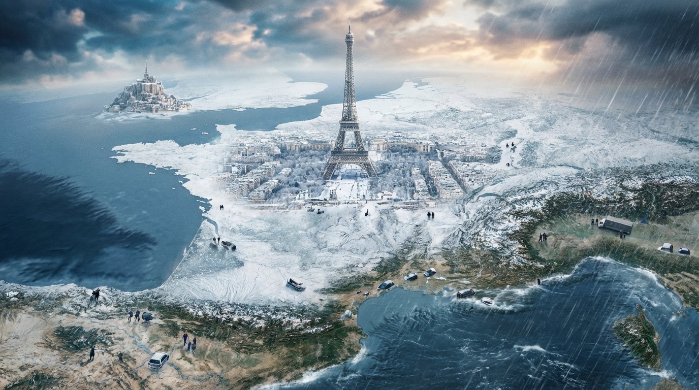 Météo : un lundi 15 décembre agité et instable sur la France