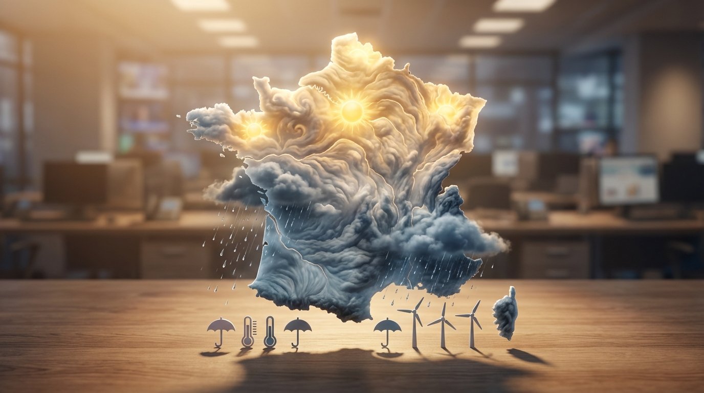 Météo : un mercredi agité, fortes pluies au Sud-Est et retour de la neige en moyenne montagne