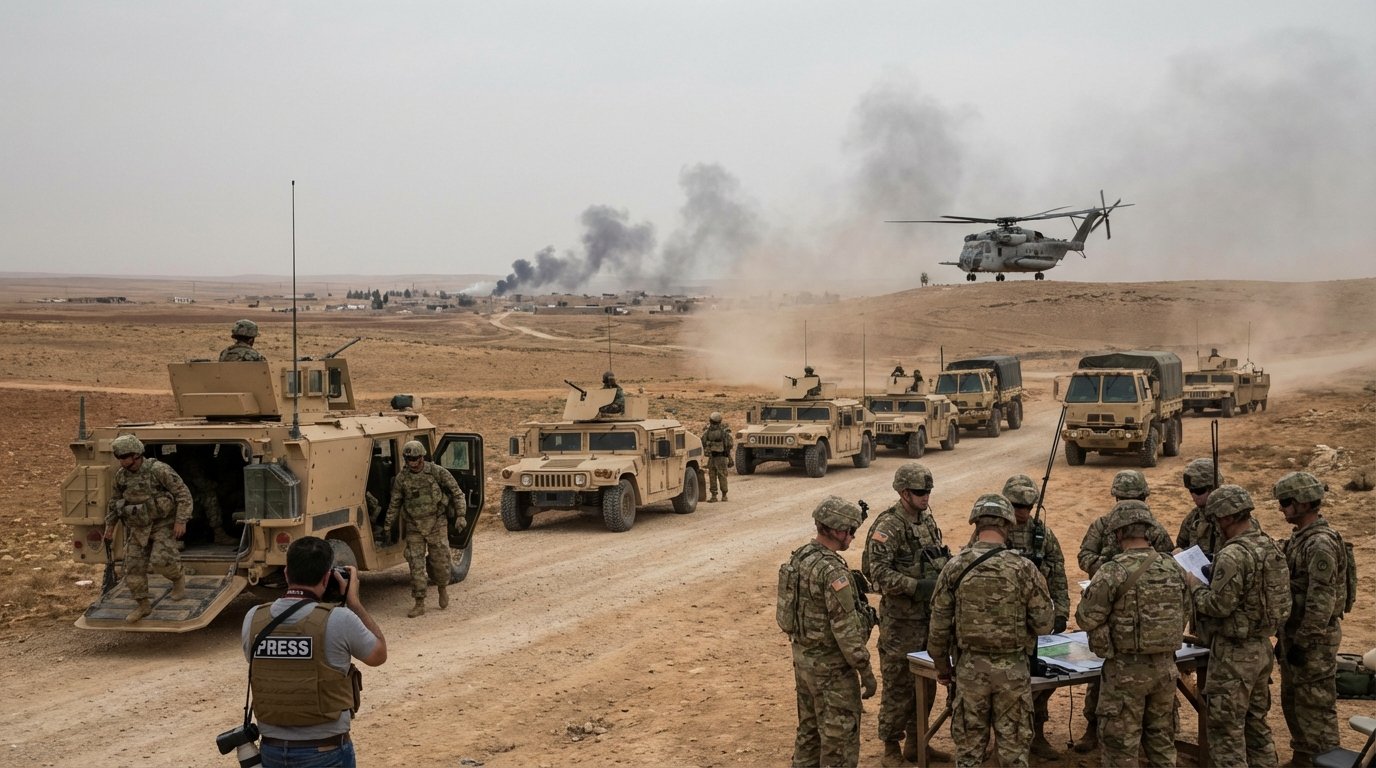 ÉTATS-UNIS : OPÉRATION MILITAIRE D’ENVERGURE CONTRE L’ÉTAT ISLAMIQUE EN SYRIE