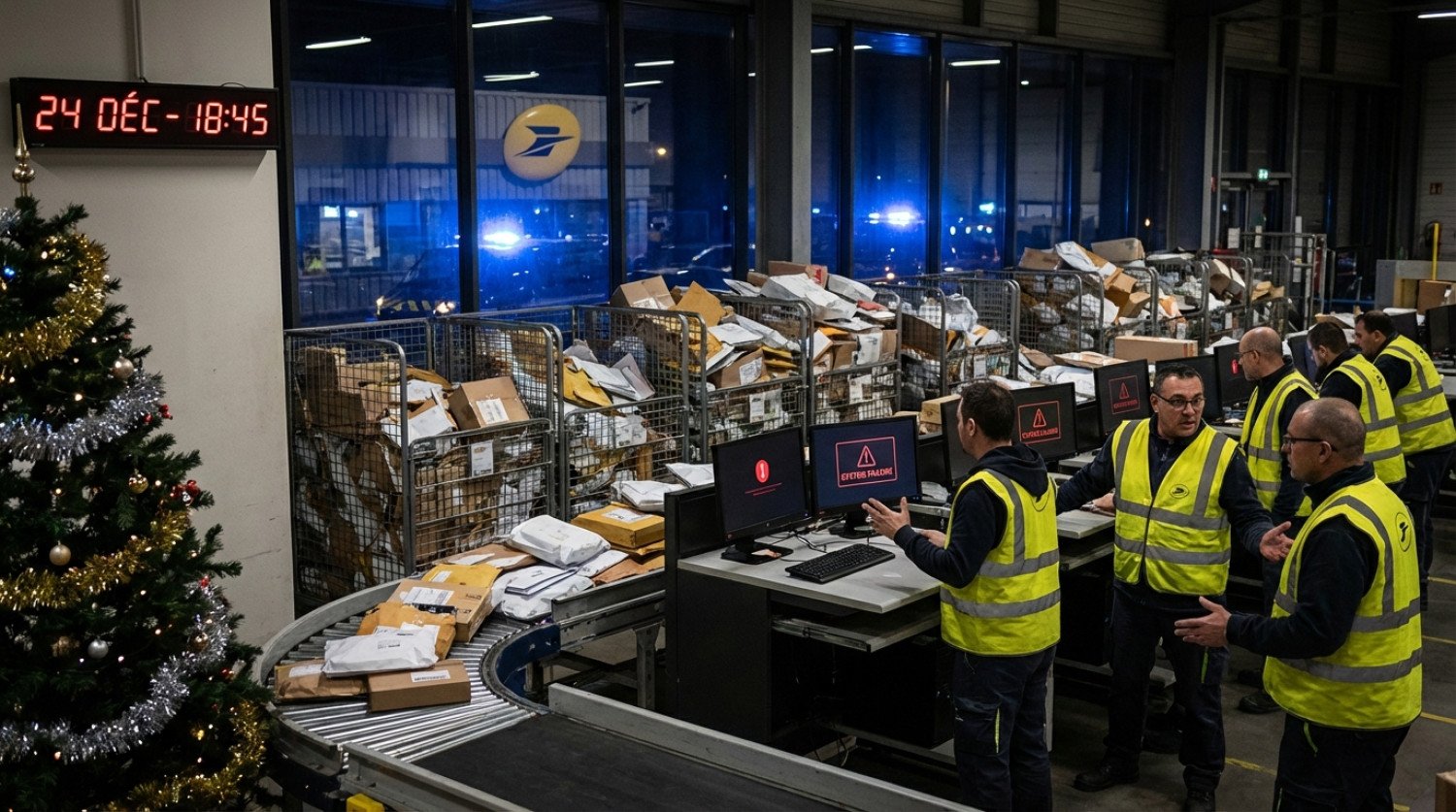 Cyberattaque massive à La Poste : Colis bloqués et site en panne en plein Noël