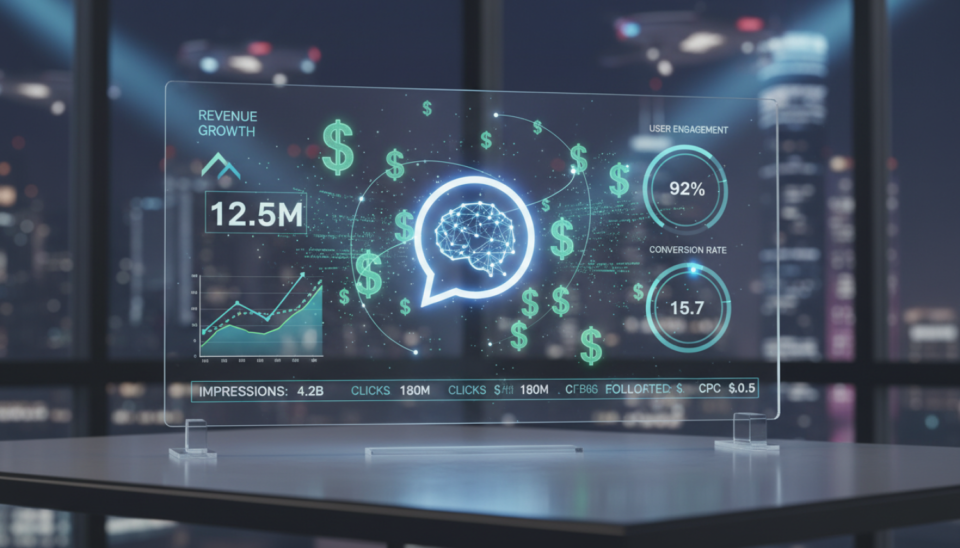 ChatGPT : la publicité lancée à 60 $ le CPM par OpenAI