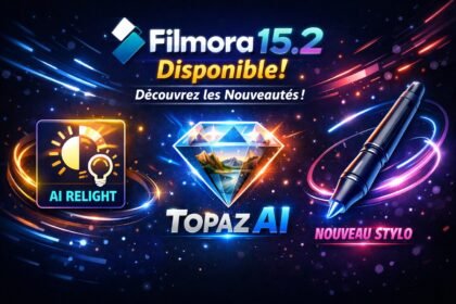 Filmora 15. 2 est disponible : découvrez topaz, le rééclairage et le nouveau stylo Filmora 15.2 est disponible : découvrez Topaz, le Rééclairage et le nouveau Stylo