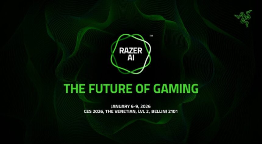 Razer transforme votre bureau en qg d'intelligence artificielle au ces 2026 Razer transforme votre bureau en QG d'intelligence artificielle au CES 2026