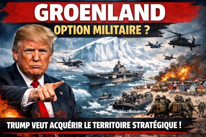 Groenland : trump envisage l'option militaire pour acquérir ce territoire stratégique Groenland : Trump envisage l'option militaire pour acquérir ce territoire stratégique