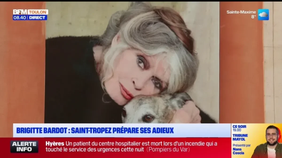 Saint-Tropez fige le temps pour les adieux à Brigitte Bardot