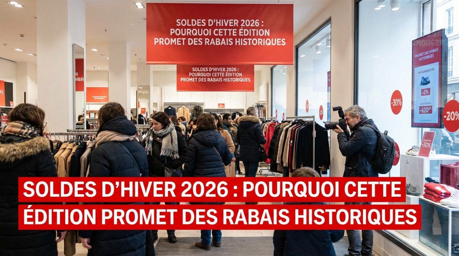 Soldes d’hiver 2026 : pourquoi cette édition promet des rabais historiques