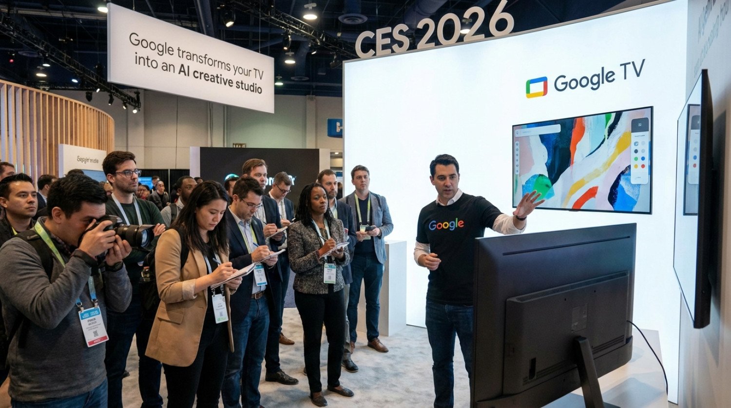 CES 2026 : Google transforme votre téléviseur en studio créatif avec l’IA