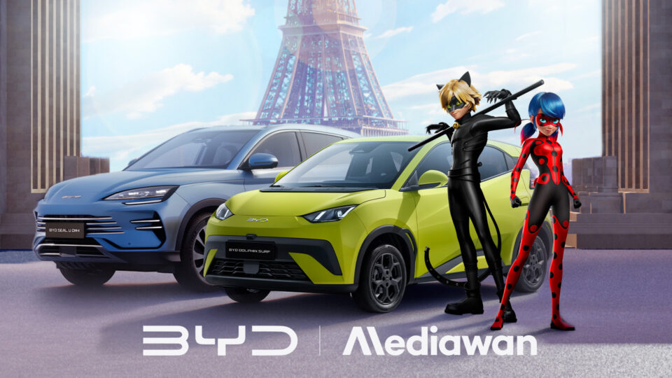 Cinéma : Le géant chinois BYD s&rsquo;offre une vitrine stratégique chez Mediawan et Miraculous
