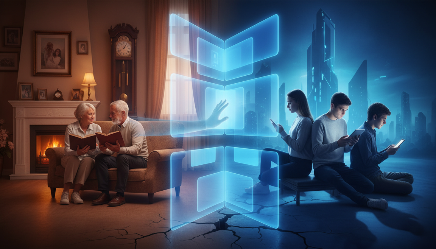 Une étude massive dévoile le fossé grandissant entre les générations face aux écrans