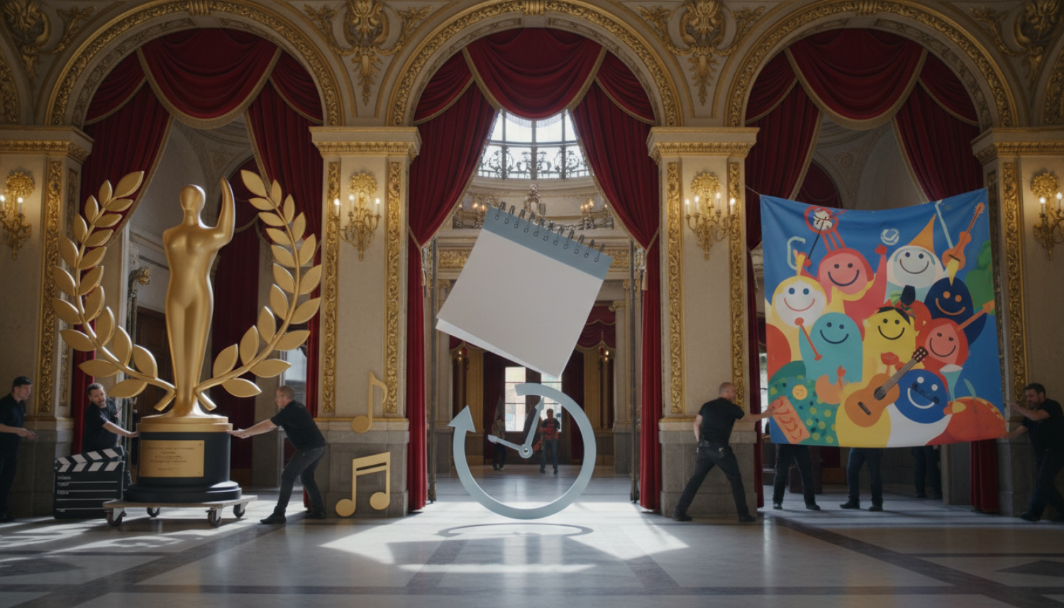 La 51e cérémonie des César modifie son calendrier pour laisser le champ libre aux Enfoirés