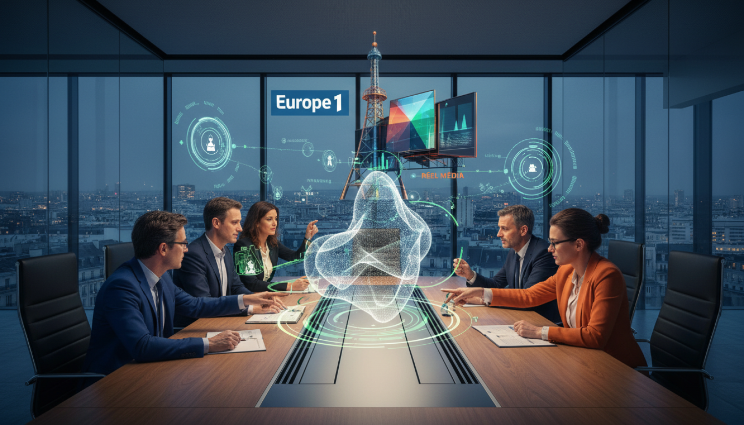 Europe 1 s’associe à Réel Média pour bousculer le marché de la publicité locale