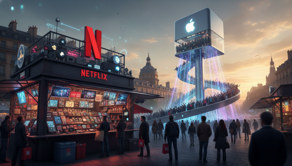 Le marché français du streaming consacre Netflix et propulse Apple TV+ vers des sommets inédits