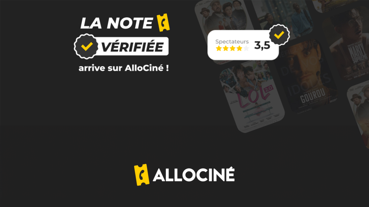 AlloCiné et CGR lancent la « Note Vérifiée » pour authentifier les avis cinéma