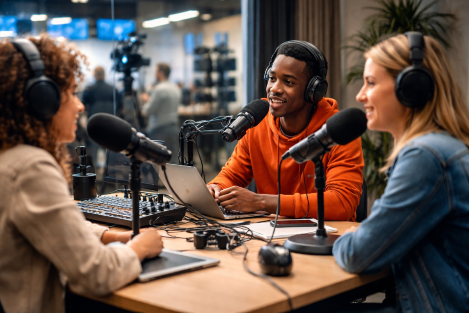 Les podcasts et les nouveaux visages de l’info bousculent les médias historiques en France