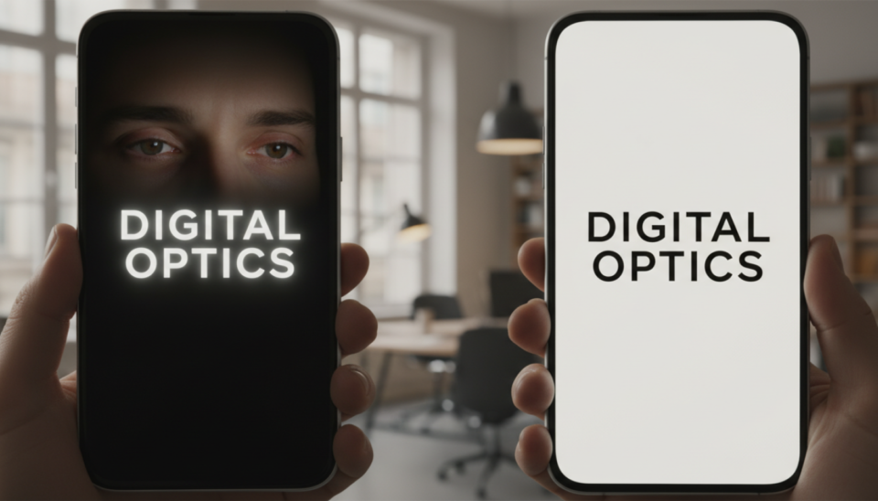 Pourquoi le mode sombre n&rsquo;est pas toujours l&rsquo;allié de vos yeux : la vérité sur la fatigue oculaire