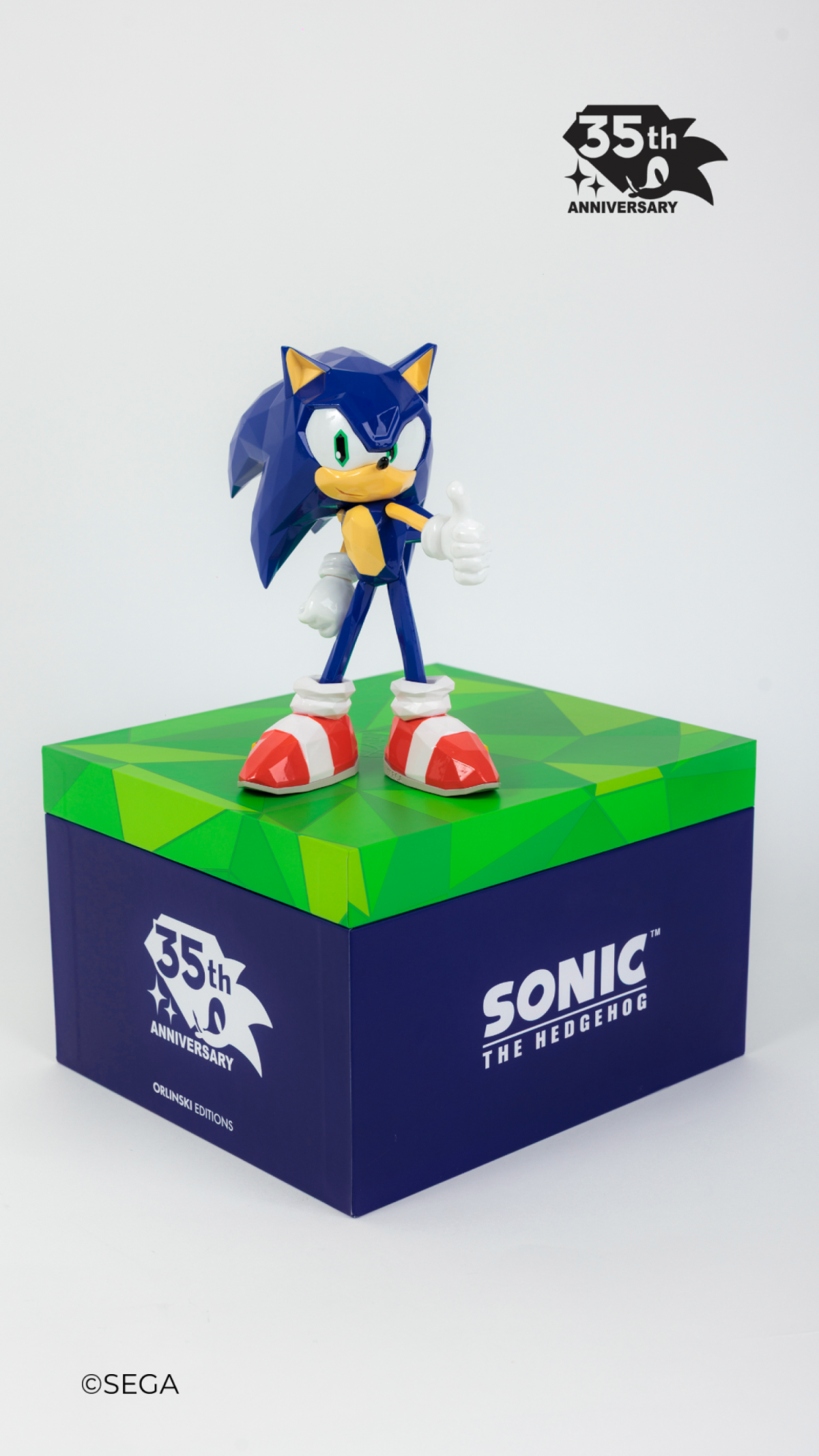 Richard Orlinski s'associe à SEGA pour transformer Sonic en œuvre d'art