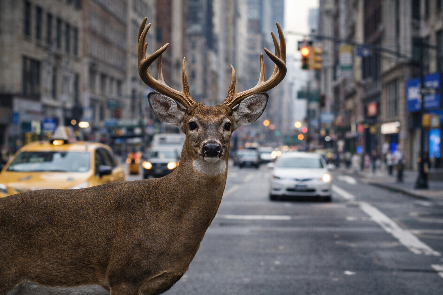 Auxerre : un cerf capturé en plein centre-ville, police et pompiers mobilisés