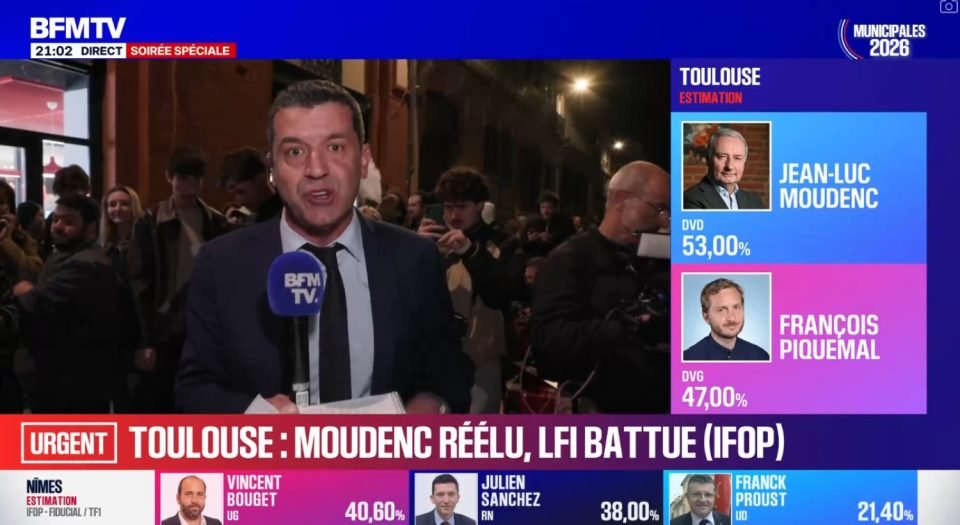 BFMTV : une équipe attaquée à Toulouse en plein direct