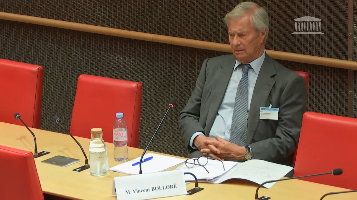 Bolloré face à la commission d’enquête : direct sur LCP
