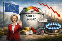 Bruxelles veut limiter le remplissage des stocks de gaz pour calmer les prix