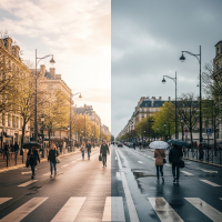 Météo du 5 mars 2026 : une France partagée entre douceur printanière et averses localisées