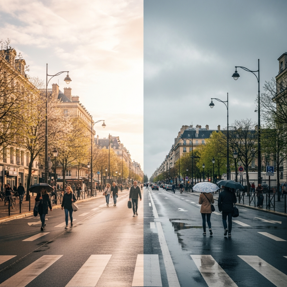 Météo du 5 mars 2026 : une France partagée entre douceur printanière et averses localisées