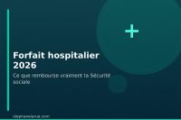 Forfait hospitalier 2026 : ce que vous allez vraiment payer