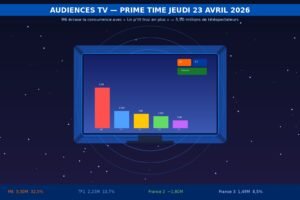 M6 écrase le prime time jeudi avec 5,5 millions