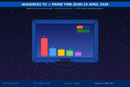 M6 écrase le prime time jeudi avec 5,5 millions M6 écrase le prime time jeudi avec 5,5 millions