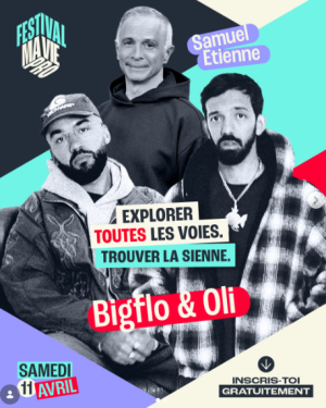 Bigflo & Oli racontent leur parcours au Festival Ma Vie Pro