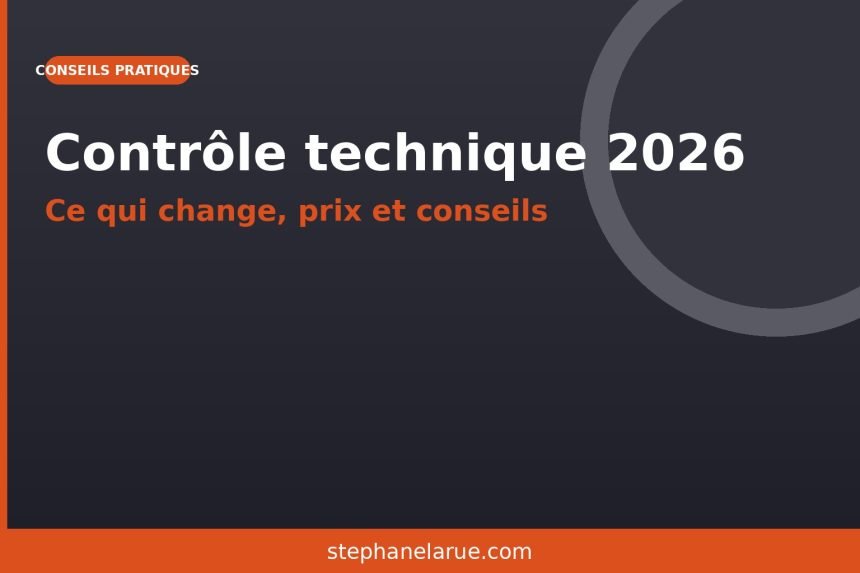 Contrôle technique 2026 : ce qui change, prix et conseils Contrôle technique 2026 : ce qui change, prix et conseils