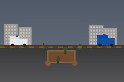 Bombe de la Seconde Guerre mondiale détruite à Colombes