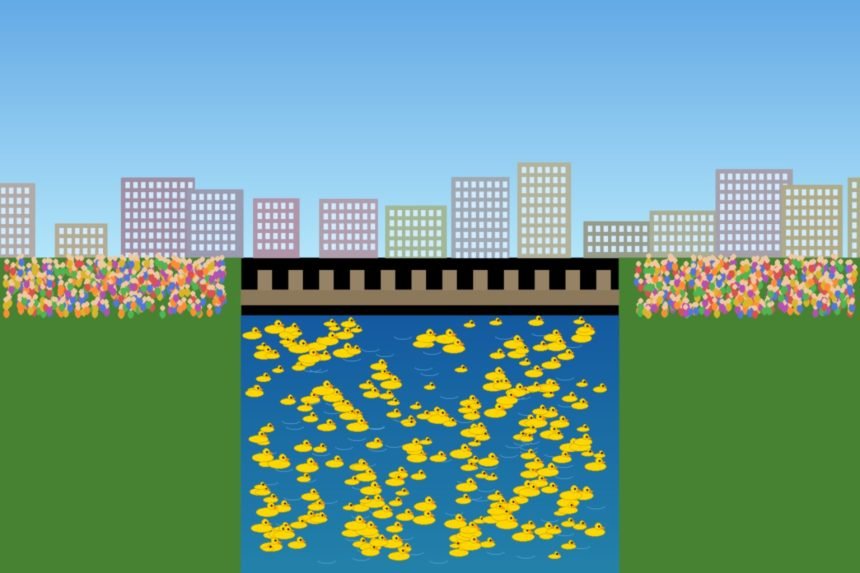 Duck Race à Luxembourg : 25 000 canards lâchés dans l’Alzette
