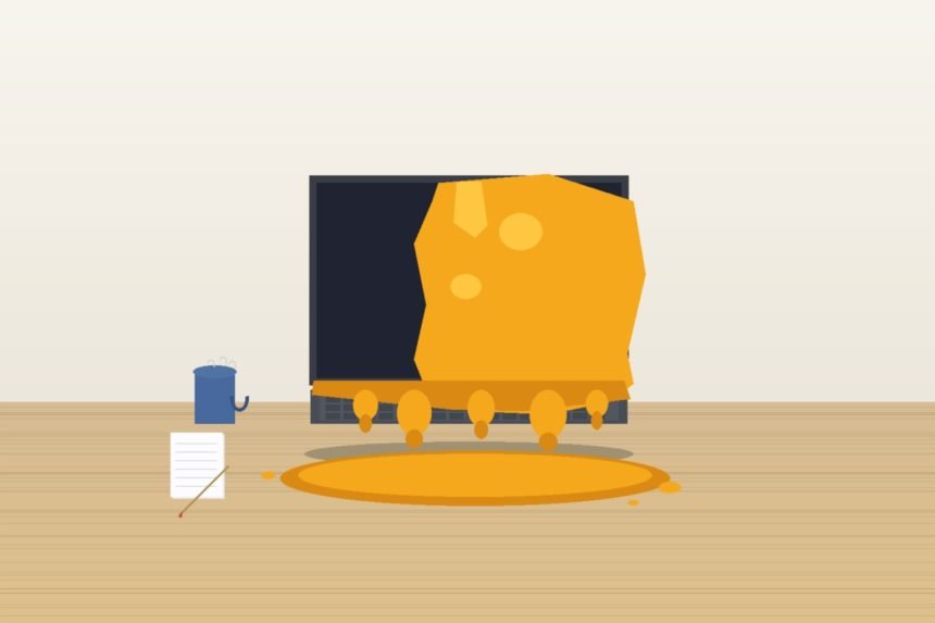 Ordinateur enduit de fromage corse : un élu battu se venge