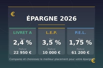 Livret A, LEP, PEL : où placer son argent en 2026