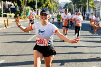 No Finish Line Nice 2026 : Justine Houteer bat tous les records