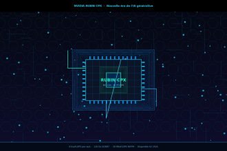 NVIDIA dévoile Rubin CPX, GPU taillé pour l’IA massive