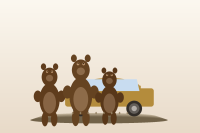 Déguisés en ours pour escroquer l'assurance, ils sont condamnés