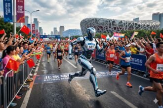 Un robot bat le record humain du semi-marathon à Pékin