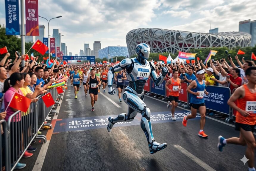 Un robot bat le record humain du semi-marathon à Pékin