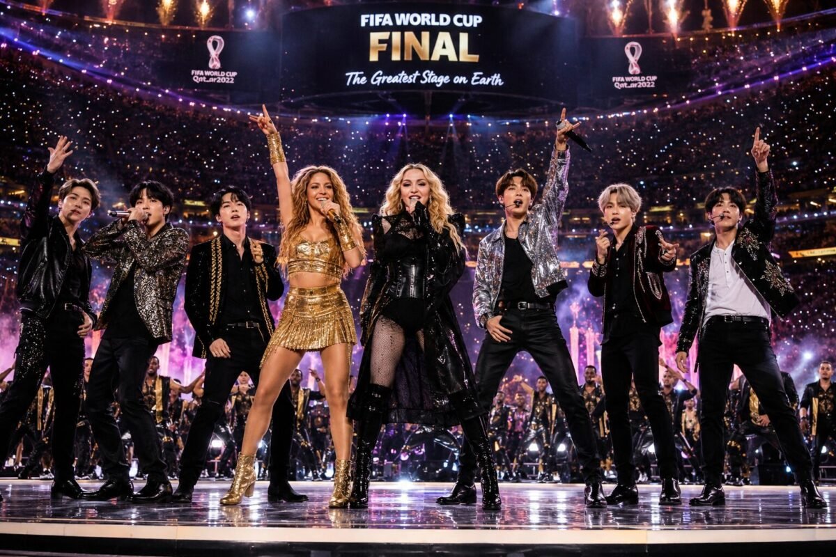 Madonna, Shakira et BTS s'emparent du halftime show de la finale du Mondial 2026