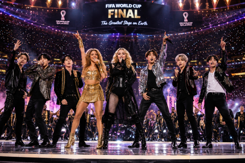 Madonna, Shakira et BTS s'emparent du halftime show de la finale du Mondial 2026