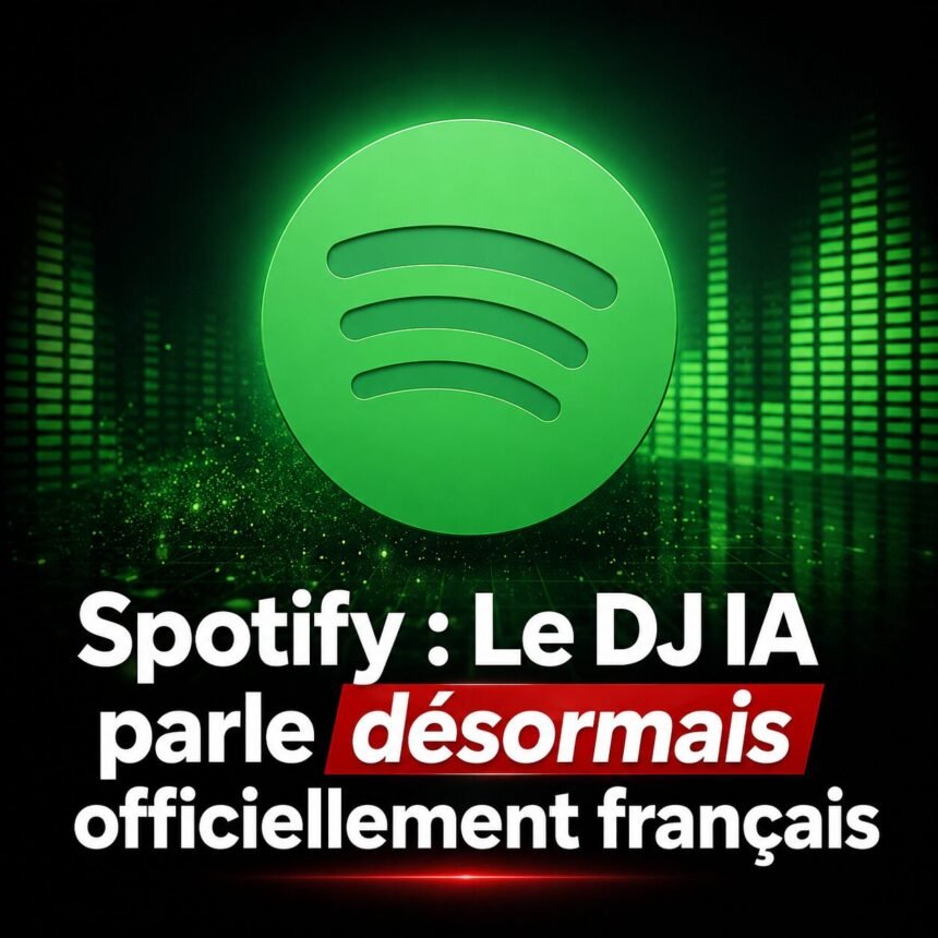 Spotify : le dj ia parle désormais officiellement français Spotify : Le DJ IA parle désormais officiellement français