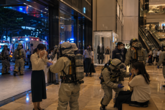 VIDÉO – Ginza Six : un homme pulvérise une substance au Japon, 19 hospitalisés