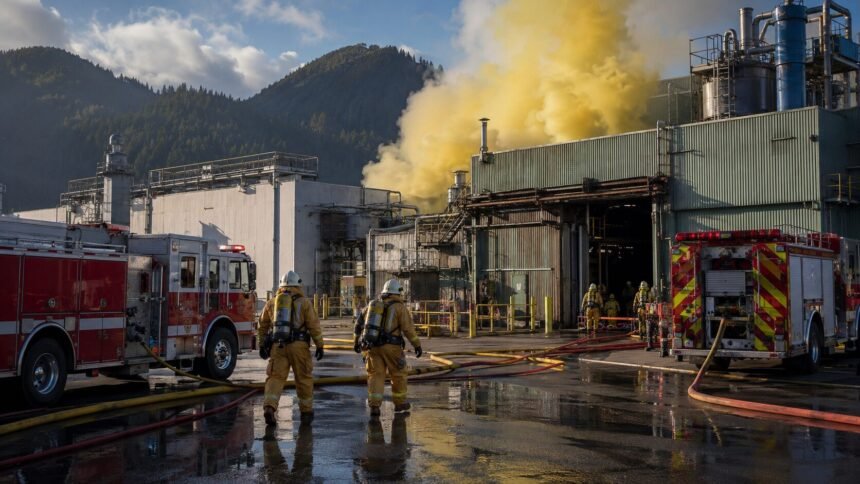 Un réservoir chimique explose dans une usine américaine, faisant des morts et plusieurs blessés graves
