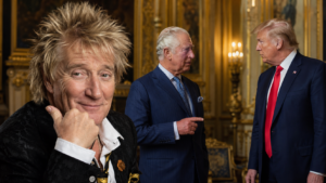 Rod Stewart tacle Donald Trump devant le roi Charles III